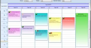 hvac scheduling daily calendar dispatch software job maintenance manager businesses janitorial