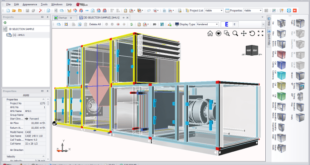 HVAC software with equipment selection