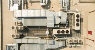 hvac acondicionado chaveco sistemas edificio refrigeration conditioning filtration placed mechanical atop ventilation moderno 410a tvr equipamiento instalaciones vibration visibility leases
