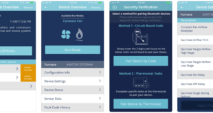 HVAC software with mobile app terbaru