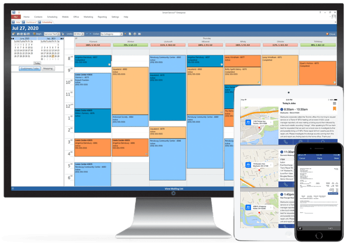 hvac scheduling demo