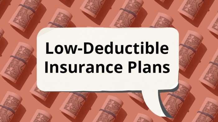 Health insurance with no deductible