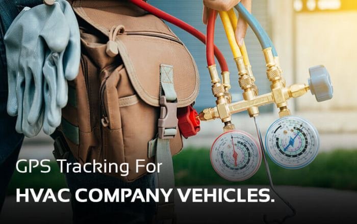 HVAC software with GPS tracking
